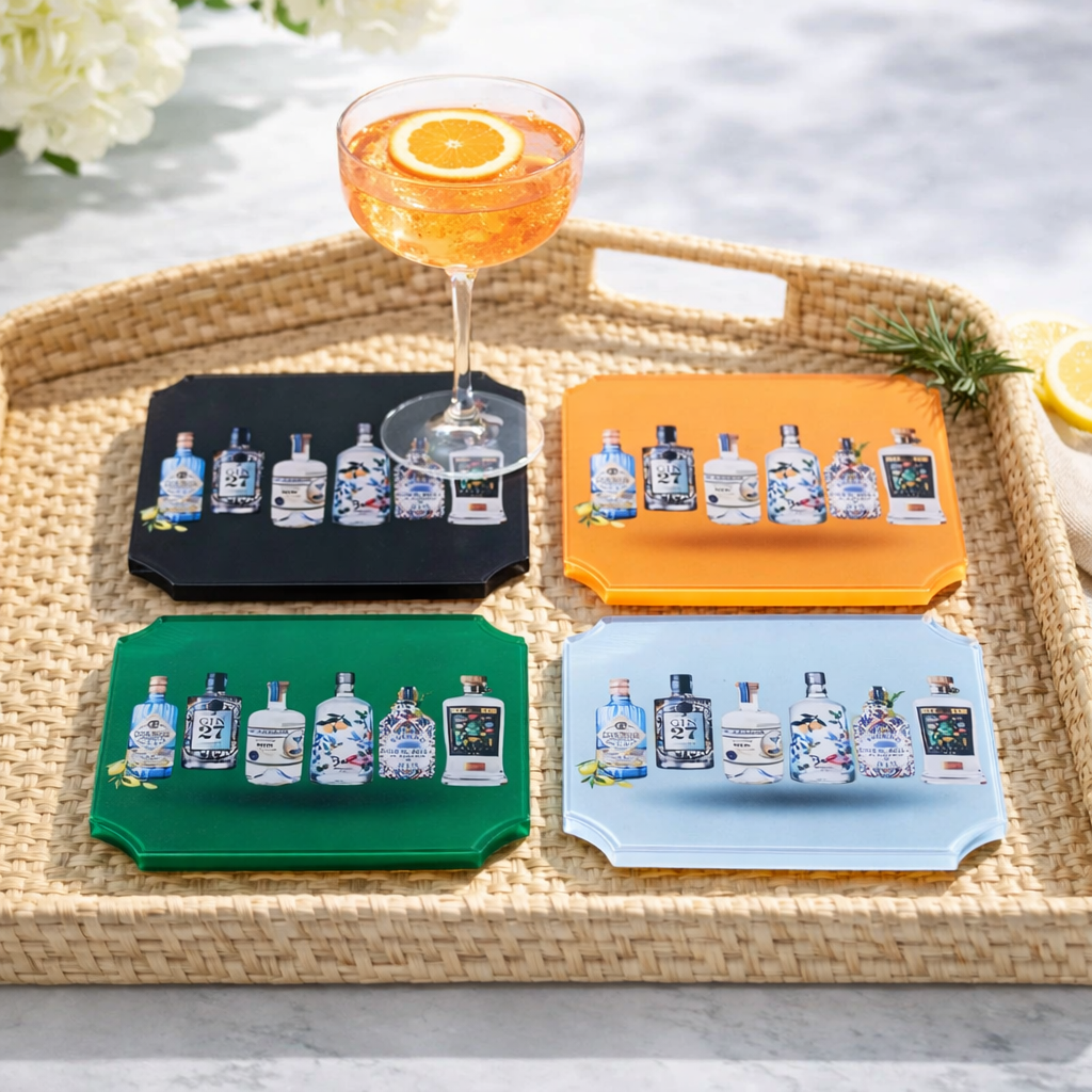 Boxed Acrylic Coaster Set of 4, Have a Drink