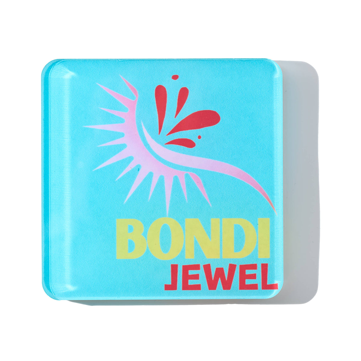 Bon Voyage Acrylic Coasters, Bondi with Holder - view 06