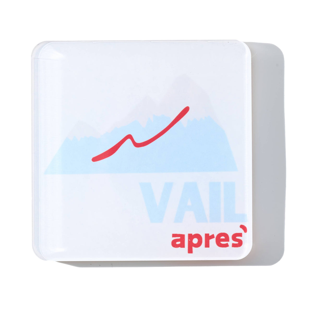 Bon Voyage Acrylic Coasters, Vail with Holder - view 04