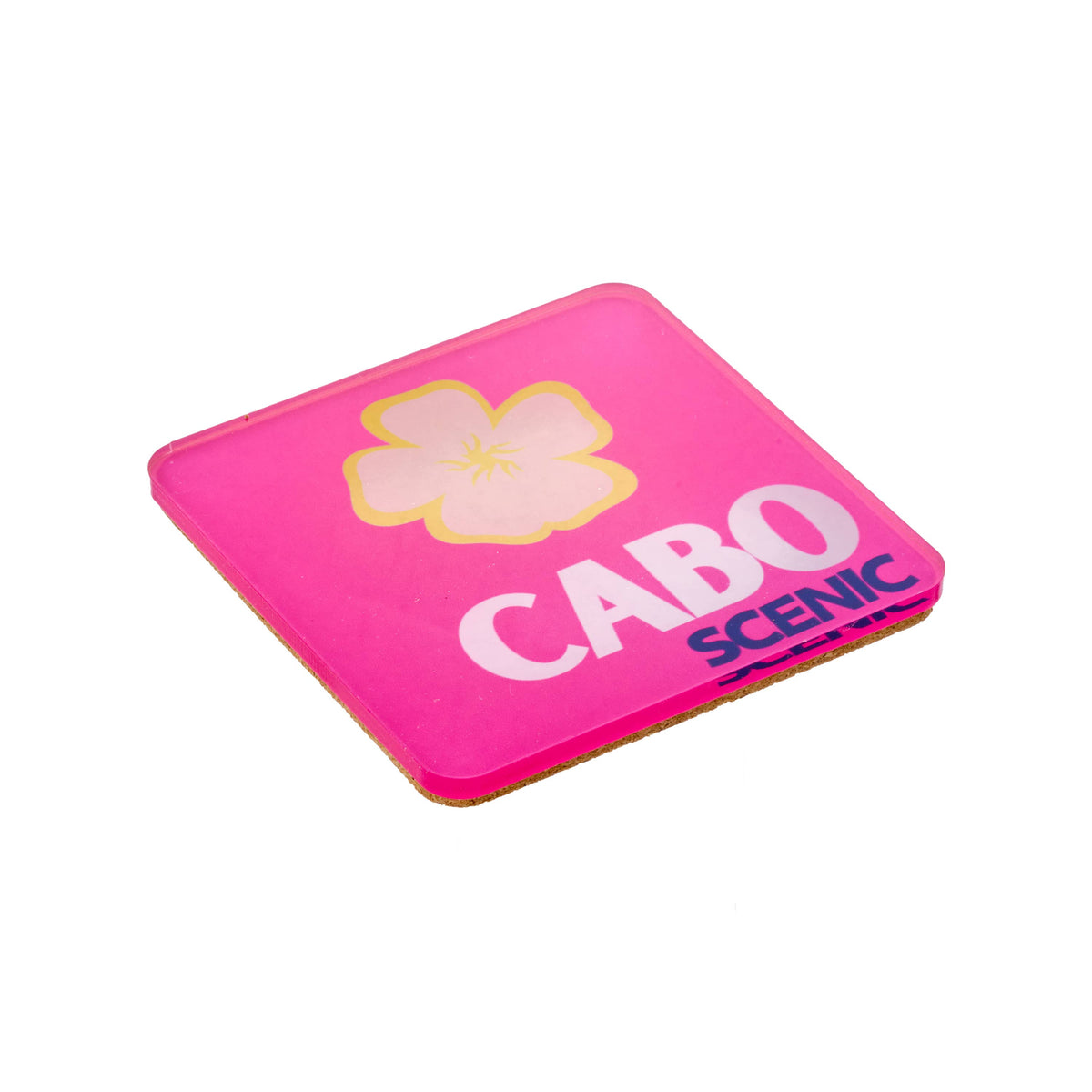 Bon Voyage Acrylic Coasters, Cabo with Holder - view 03