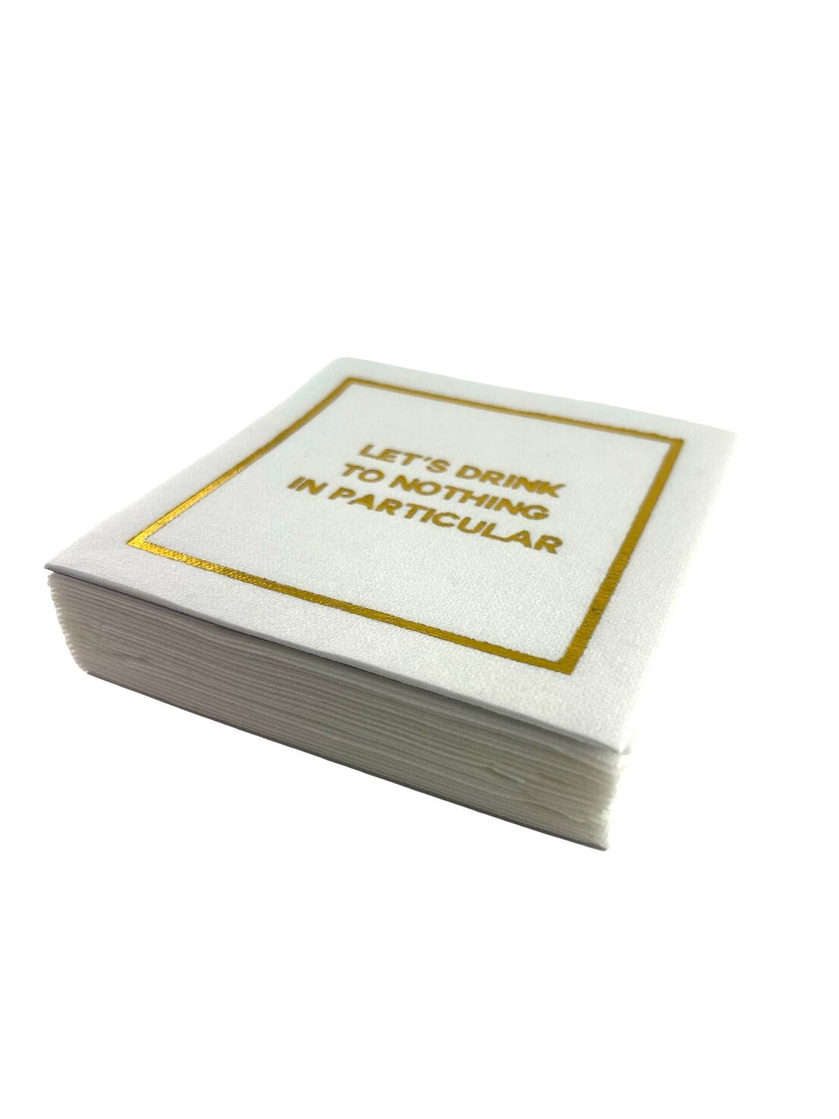 Maven Home Linen-Feel Cocktail Napkins, Let's Drink - view 08