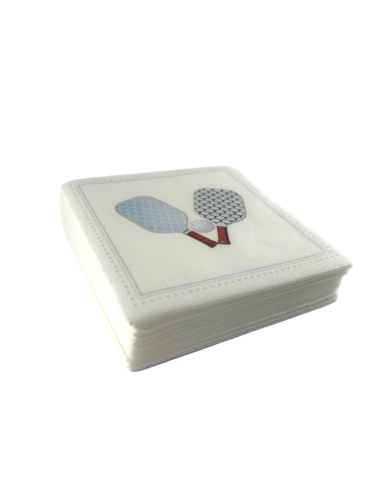 Pickleball cocktail napkins for cocktail hour at home