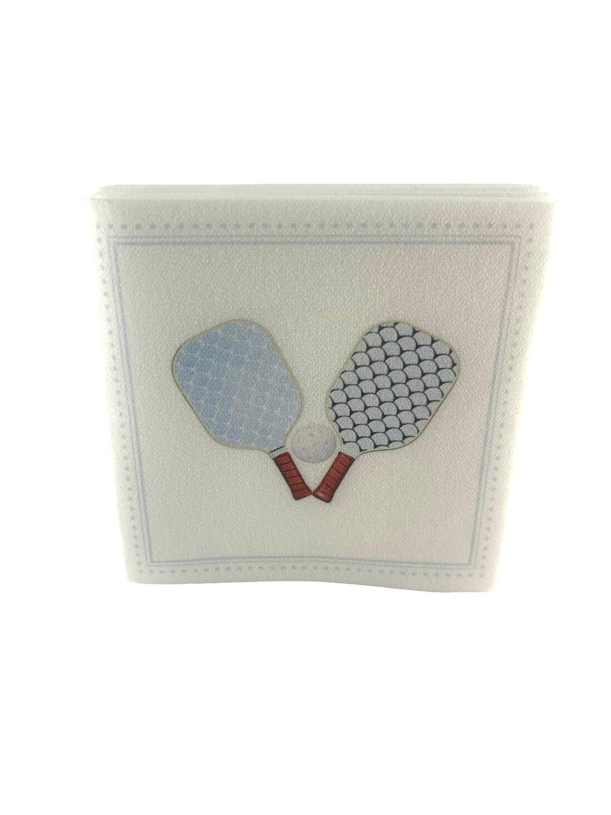 Pickleball 5-inch cocktail napkins, 20 per pack