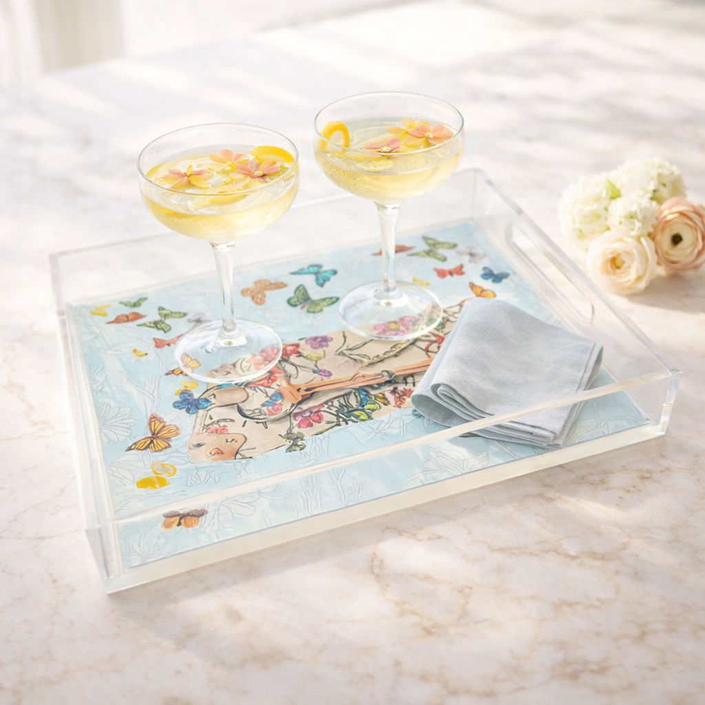 Acrylic Tray, Clutch Bag - view 03