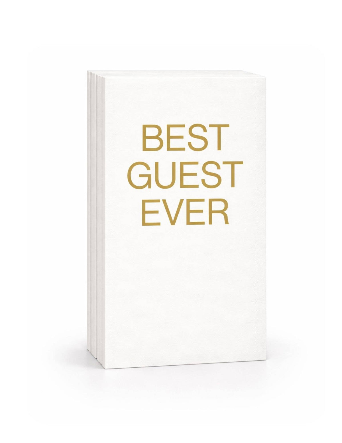 Linen-Feel Guest Towel Napkins, Best Guest Ever - alternate view