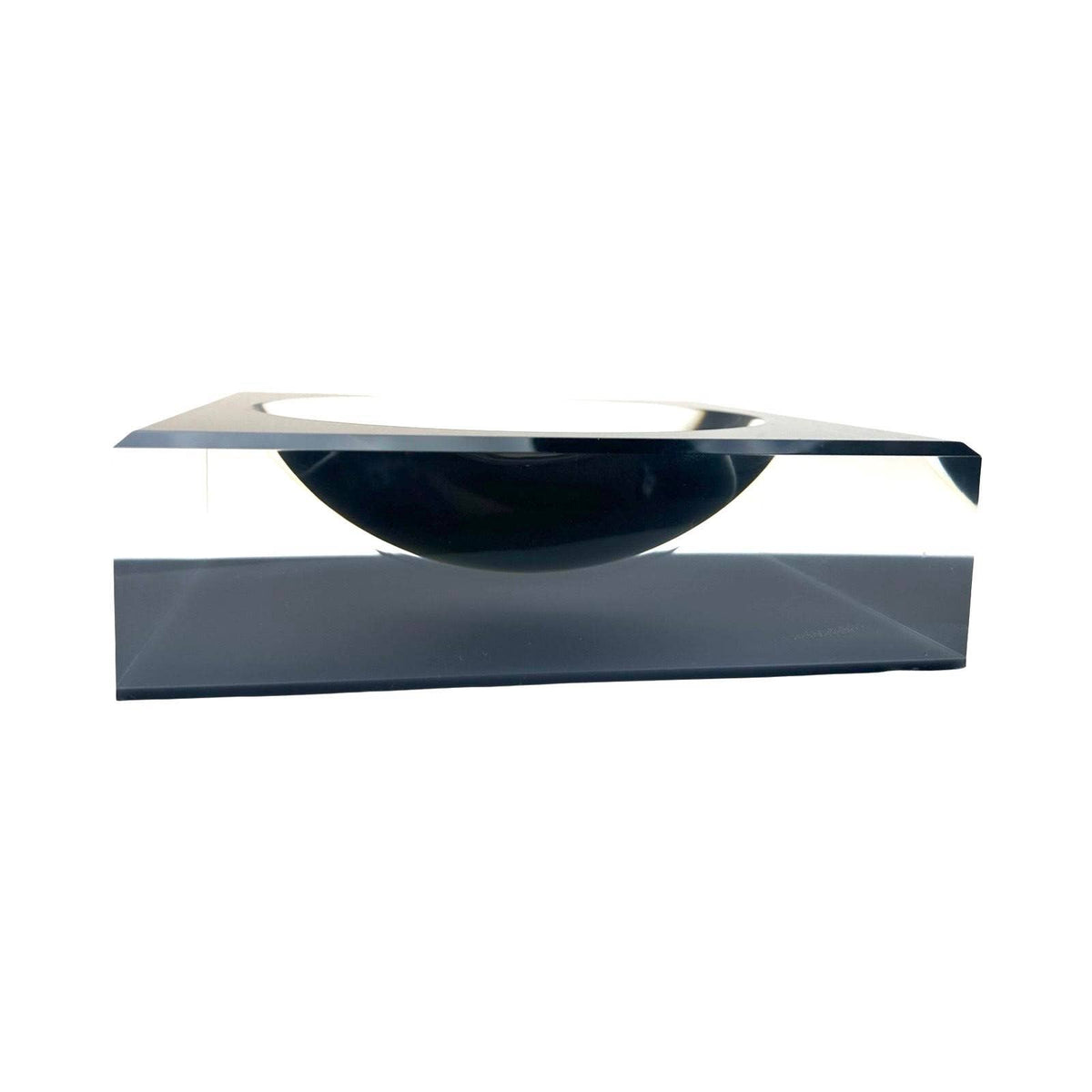 Decorative Modern Acrylic Bowl, Slate - view 05