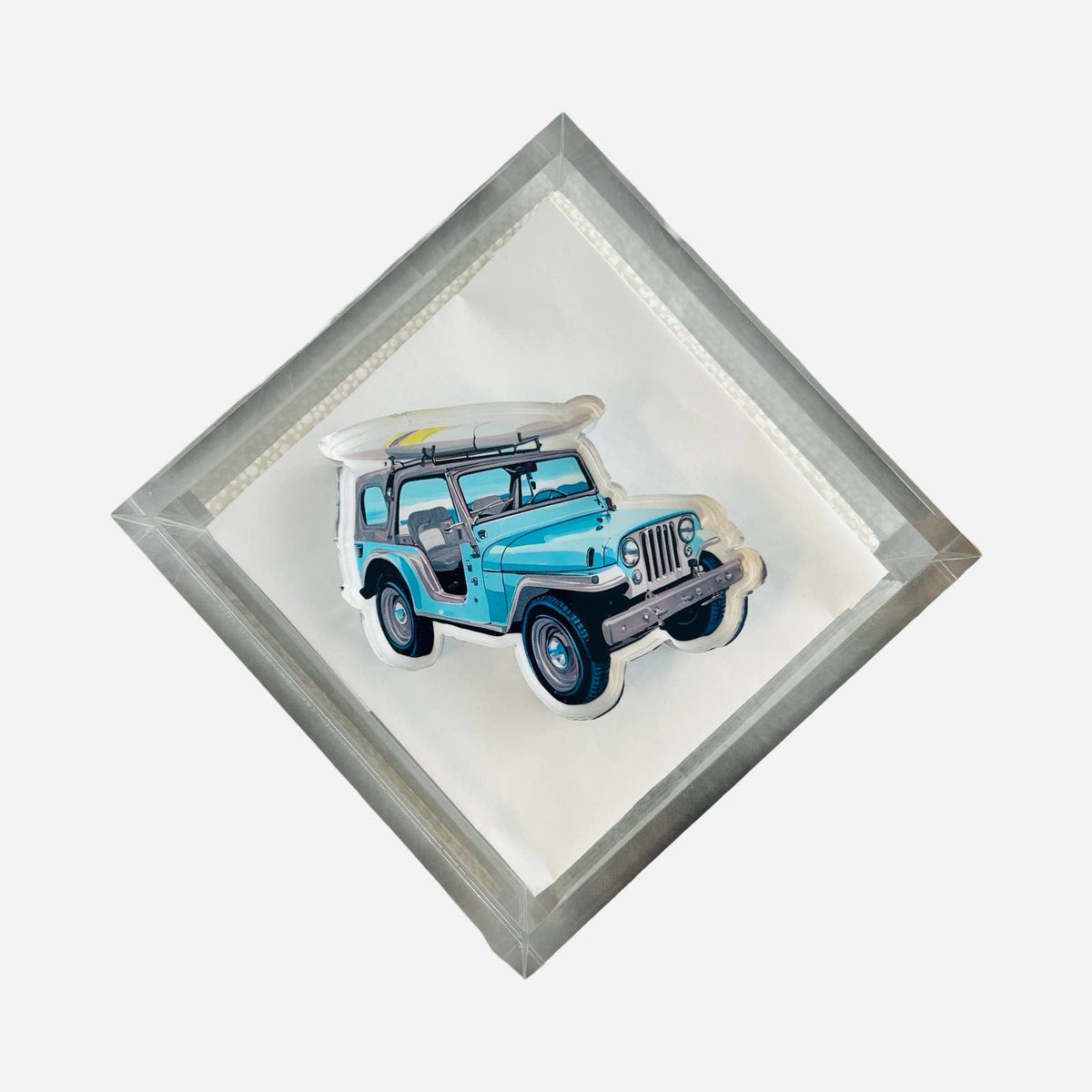 Maven Home Jeep acrylic napkin weight alternate view