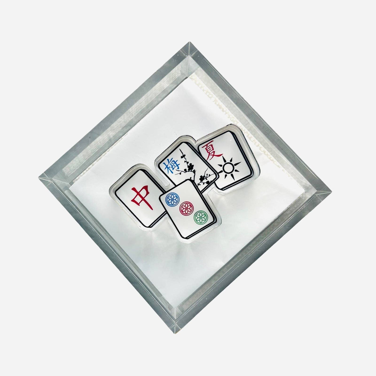 Maven Home Mahjong acrylic napkin weight - view 07