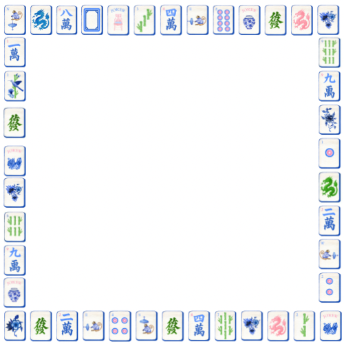 Maven Home Preppy Mahjong acrylic notepad holder - view 03
