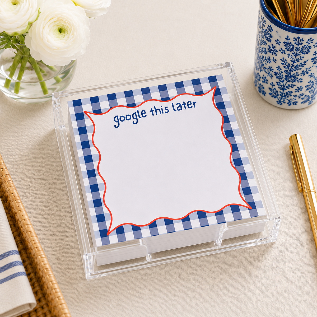 Maven Home Google This Later acrylic notepad holder - view 03