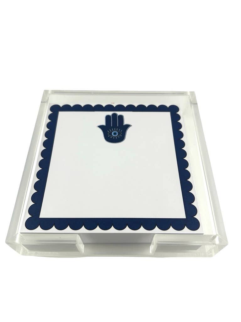 Maven Home Hamsa acrylic notepad holder - view 06