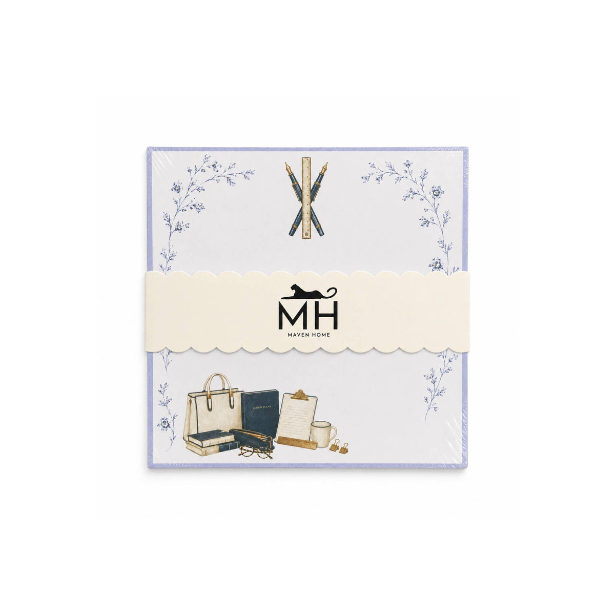Proper Teacher Acrylic Notepad Holder Set