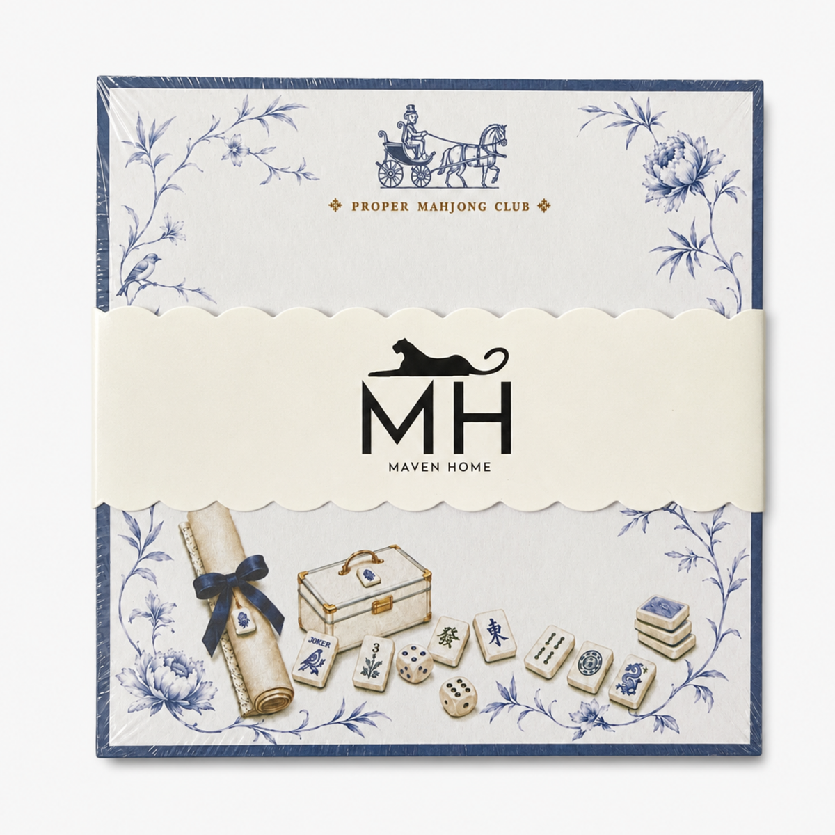 Proper Mahjong notepad refill, 5x5 inch memo pad for mahjong scorekeeping