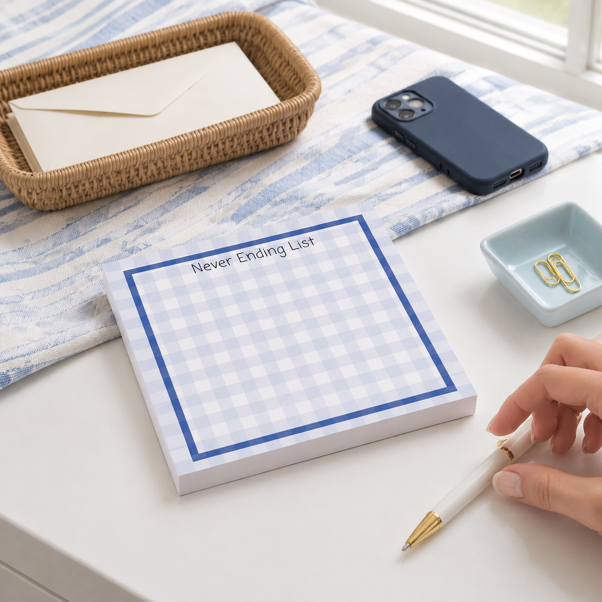 Notepad Refill, Never Ending List - 5x5 Inch — photo 1