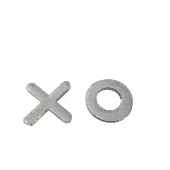Acrylic Tic-Tac-Toe Game, Ski Design - view 04