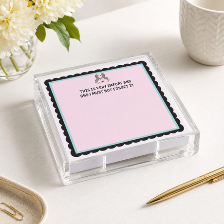 Maven Home acrylic notepad holder sets for desks and gifting