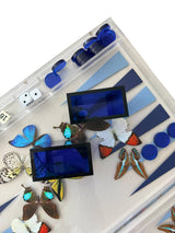 Maven Home Acrylic Backgammon Game Set, Butterfly - view 07