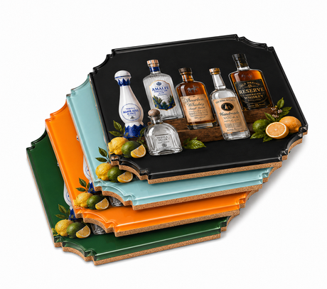 Boxed Acrylic Coaster Set of 4, Have 2 Drinks - view 03