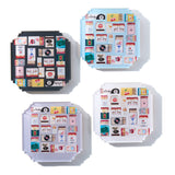 Boxed Acrylic Coaster Set of 4, Match Boxes