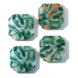 Boxed Acrylic Coaster Set of 4, Tropical
