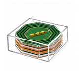Boxed Coaster Set, After Five Collection