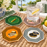 Boxed Coaster Set, After Five Collection