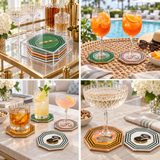 Boxed Coaster Set, After Five Collection