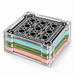 Boxed Coaster Set, Heritage Trellis Collection