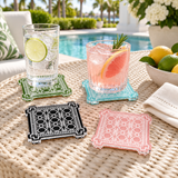 Boxed Coaster Set, Heritage Trellis Collection