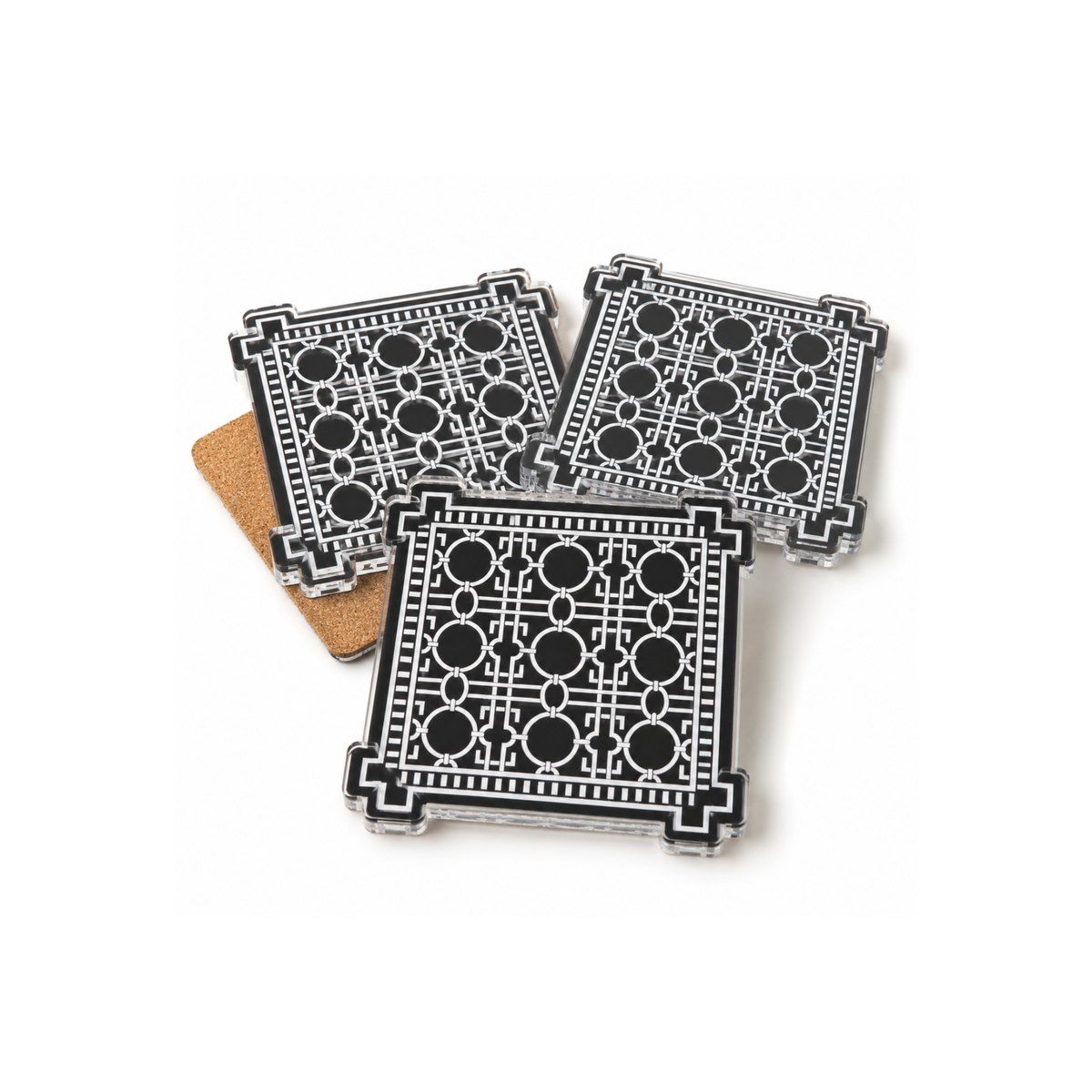 Boxed Coaster Set, Heritage Trellis Collection