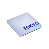 Bon Voyage Acrylic Coasters, Tokyo with Holder - alternate view