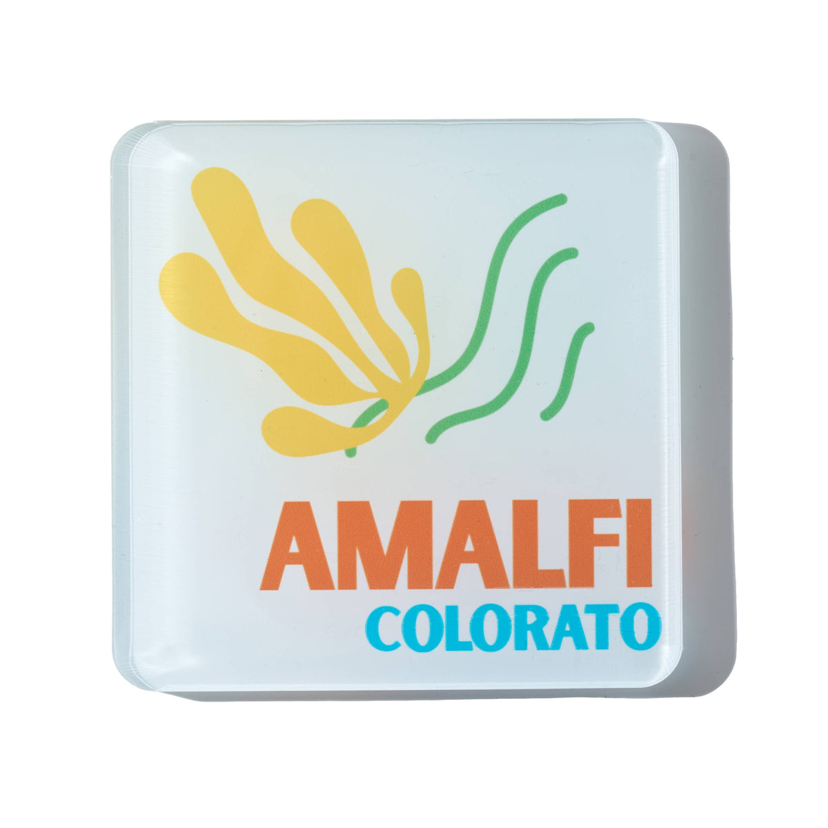 Bon Voyage Acrylic Coasters, Amalfi with Holder — Maven Home