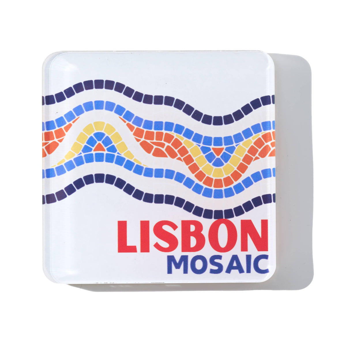Bon Voyage Acrylic Coasters, Lisbon with Holder - view 05