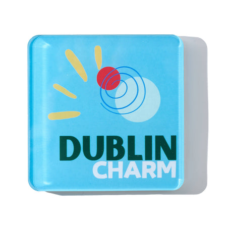 Bon Voyage Acrylic Coasters, Dublin with Holder - view 06