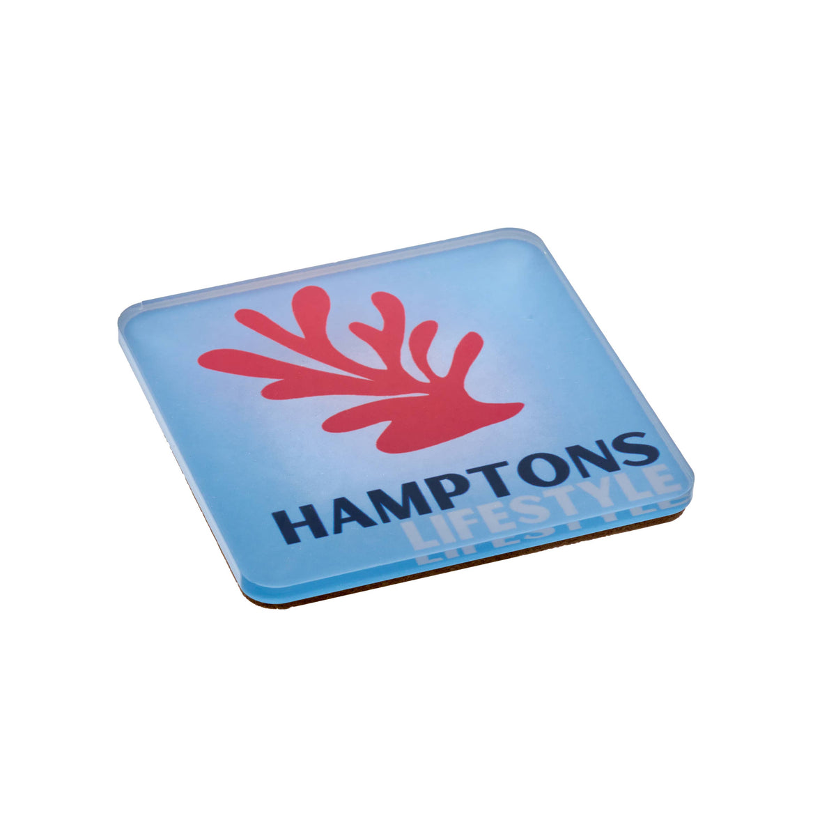 Bon Voyage Acrylic Coasters, Hamptons with Holder - alternate view