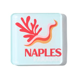 Bon Voyage Acrylic Coasters, Naples with Holder - view 04