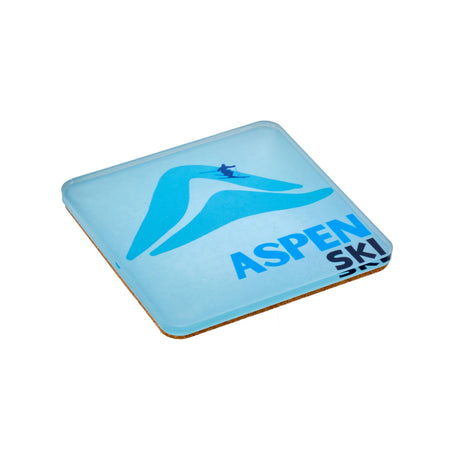 Bon Voyage Acrylic Coasters, Aspen with Holder - view 03