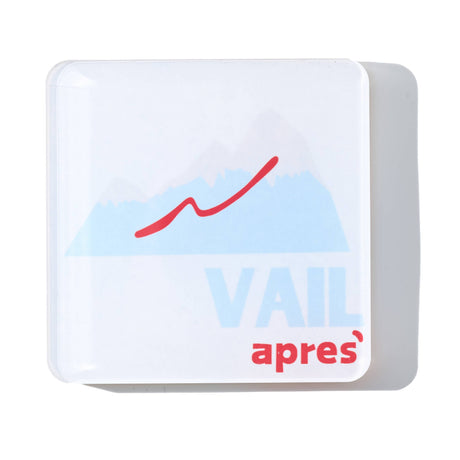 Bon Voyage Acrylic Coasters, Vail with Holder - view 04