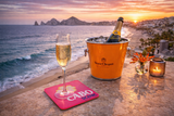 Bon Voyage Acrylic Coasters, Cabo with Holder - view 04