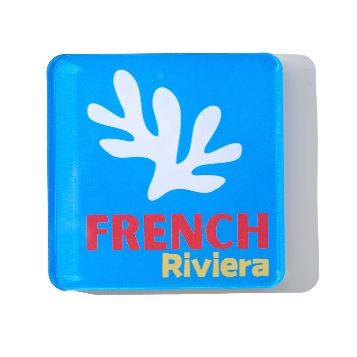 Bon Voyage Acrylic Coasters, French Riviera with Holder - view 05