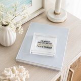 Catchall Lucite Bowl - Peace Love Light — photo 4