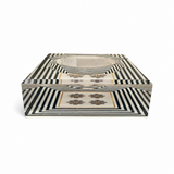 Catchall Lucite Bowl - Striped Floral — photo 6