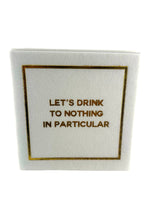 Maven Home Linen-Feel Cocktail Napkins, Let's Drink - view 04