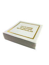 Maven Home Linen-Feel Cocktail Napkins, Let's Drink - view 08