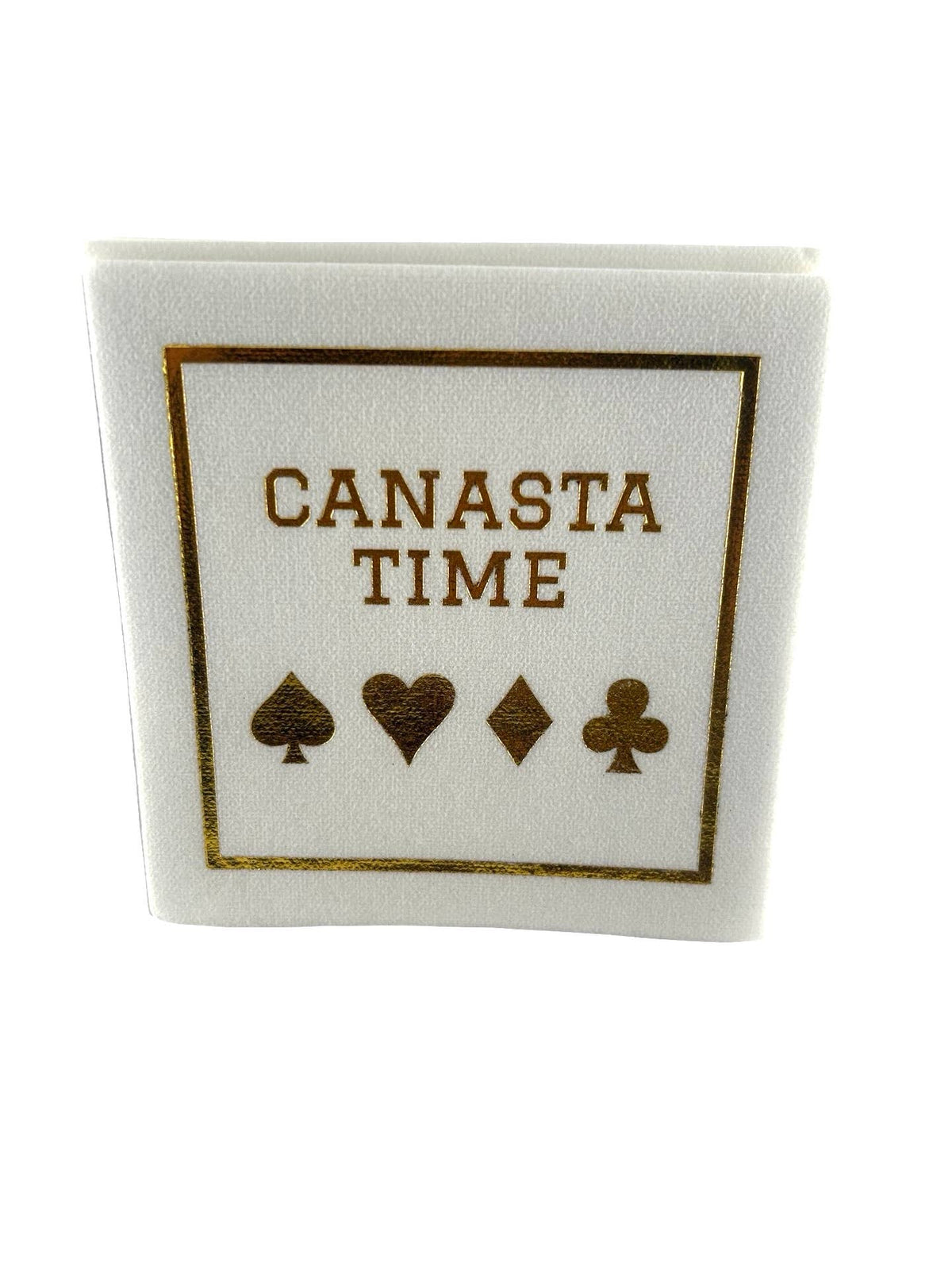 Maven Home Linen-Feel Cocktail Napkins, Canasta Time - view 05