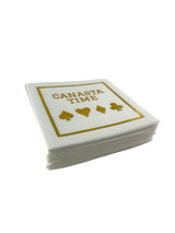 Maven Home Linen-Feel Cocktail Napkins, Canasta Time - view 07