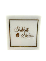 Maven Home Linen-Feel Cocktail Napkins, Shabbat Shalom - view 06
