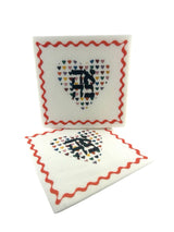 Maven Home Linen-Feel Cocktail Napkins, Ahava Heart - view 06