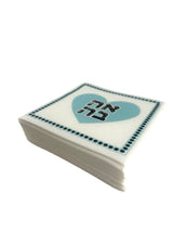 Maven Home Linen-Feel Cocktail Napkins, Ahava Aqua - view 05
