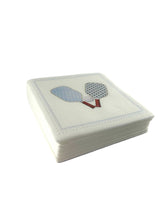 Pickleball cocktail napkins for cocktail hour at home